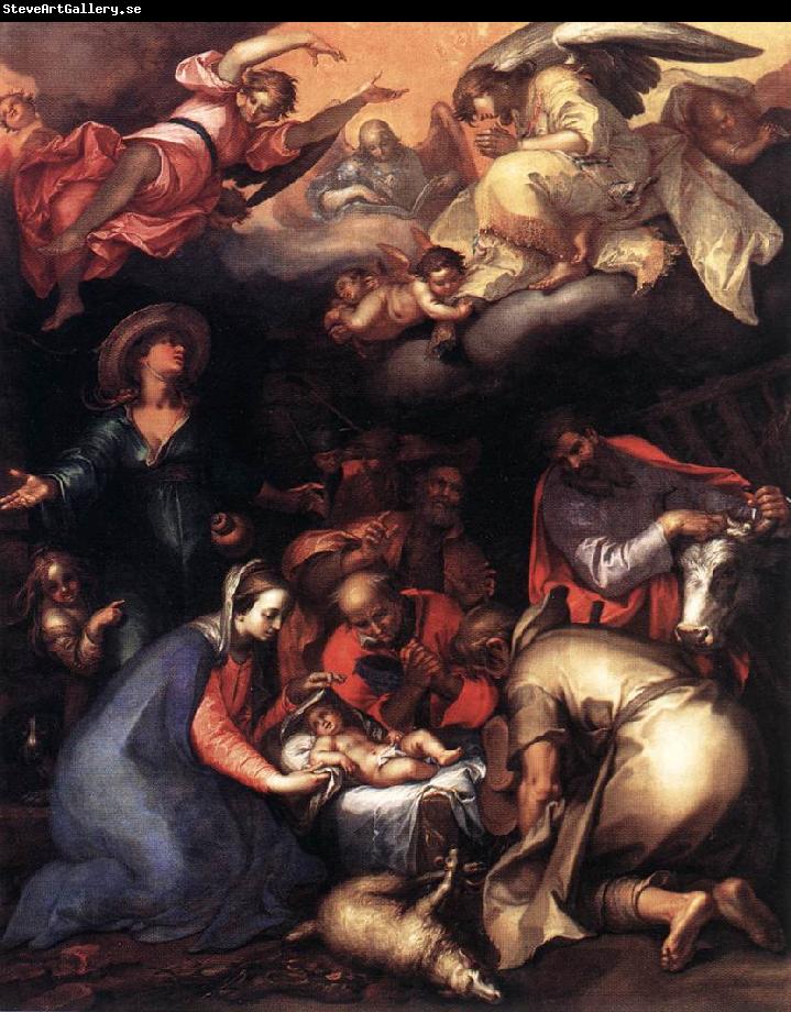 BLOEMAERT, Abraham Adoration of the Shepherds  ghgfh